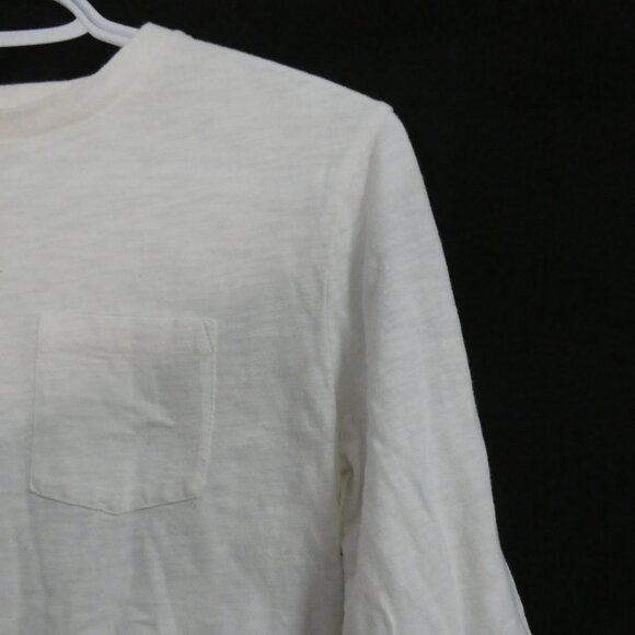 GAP - Kids | large (10) | White Long Sleeve Shirt With Chest Pocket - Picture 5 of 16